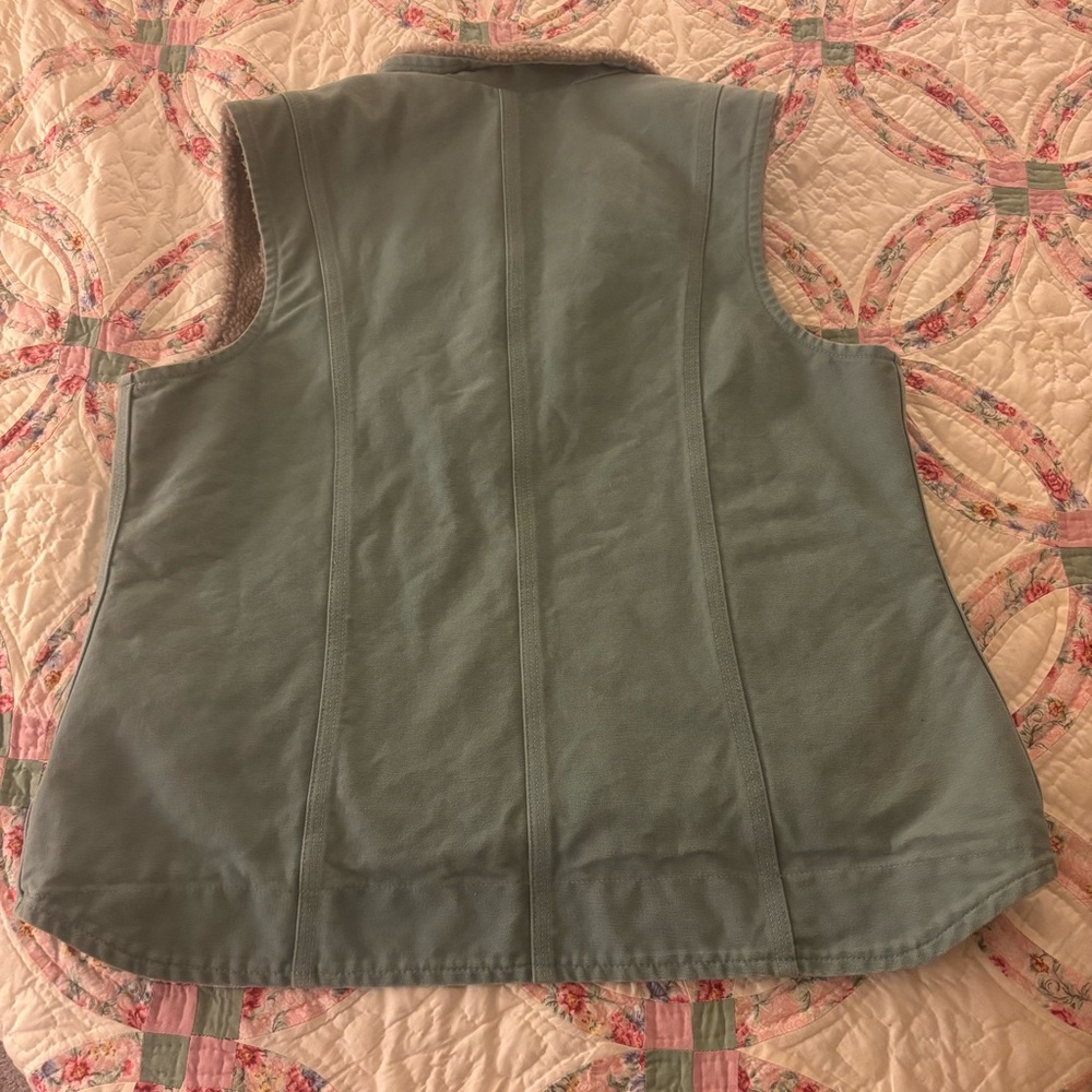 Carhartt Women’s Pastel Green Vest - Picture 3 of 6